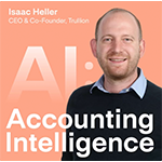 The AI: Accounting Intelligence podcast cover art.