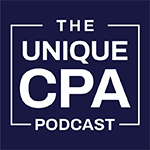 The cover art for The Unique CPA podcast